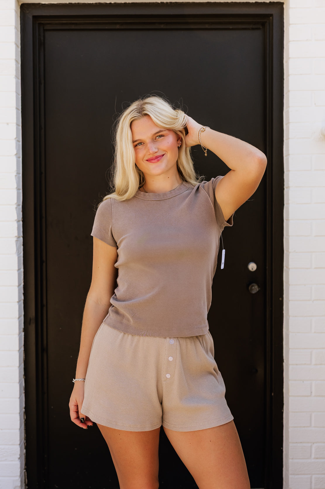 We The Free Atlas Crew Tee | Dusted Cocoa
