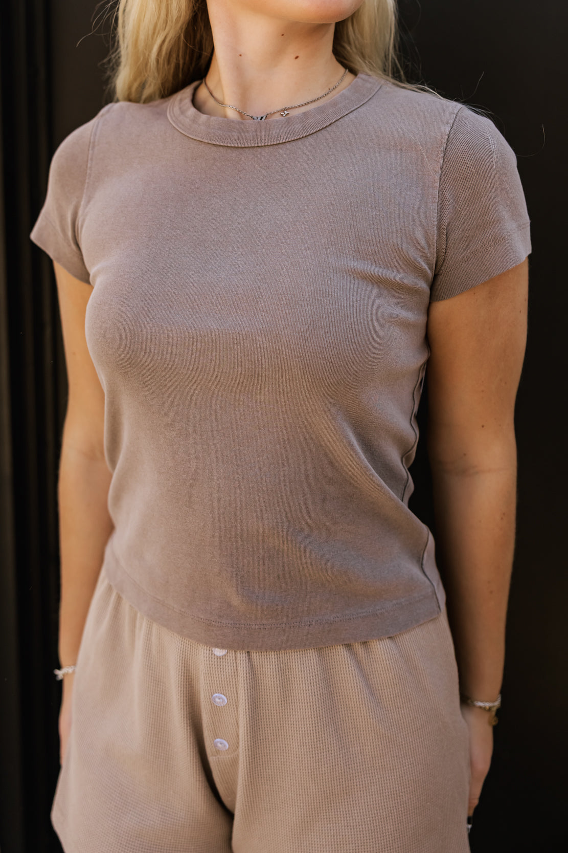 We The Free Atlas Crew Tee | Dusted Cocoa