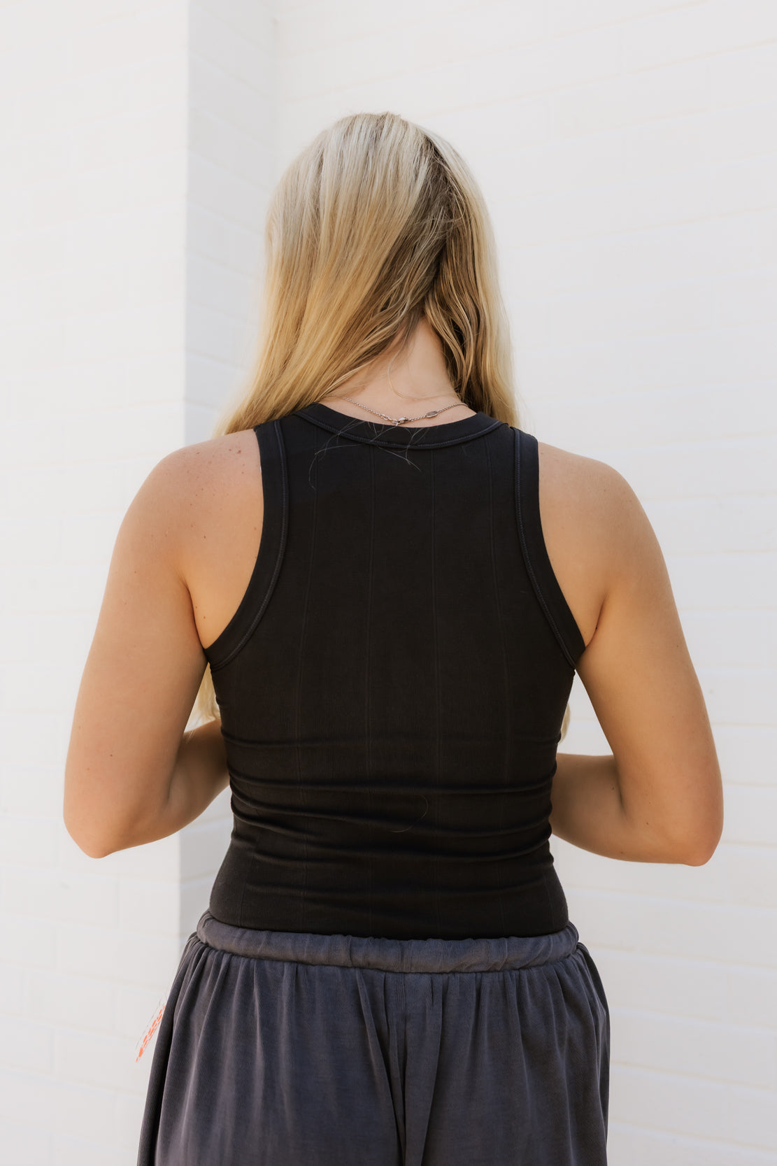 So Soft Seamless Modal Tank | Black