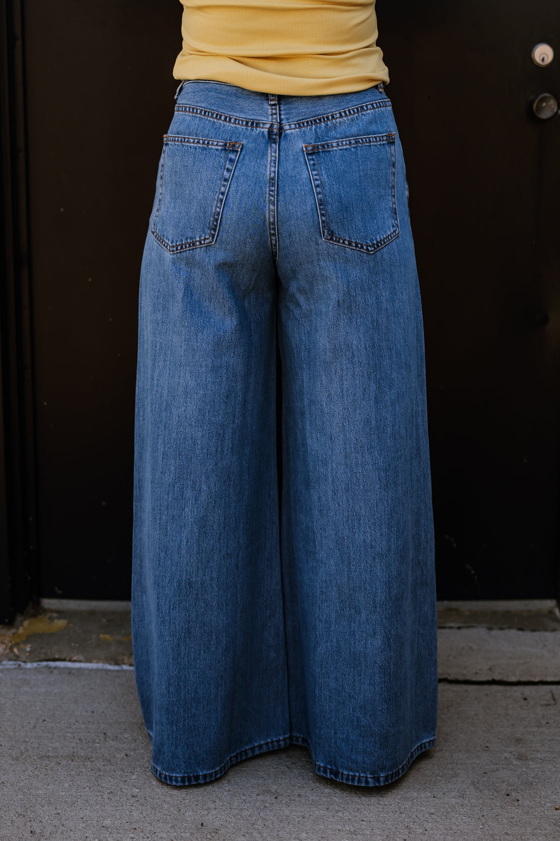 Romee Wide Leg Pant | Denim