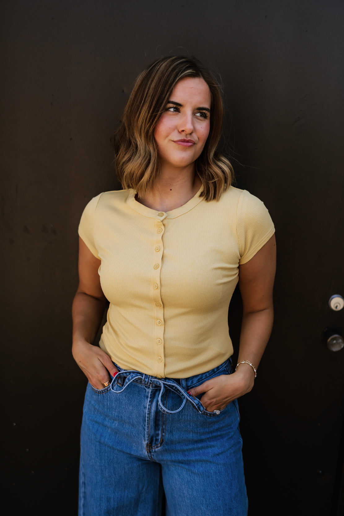 Kennedy Button Down Top | Butter