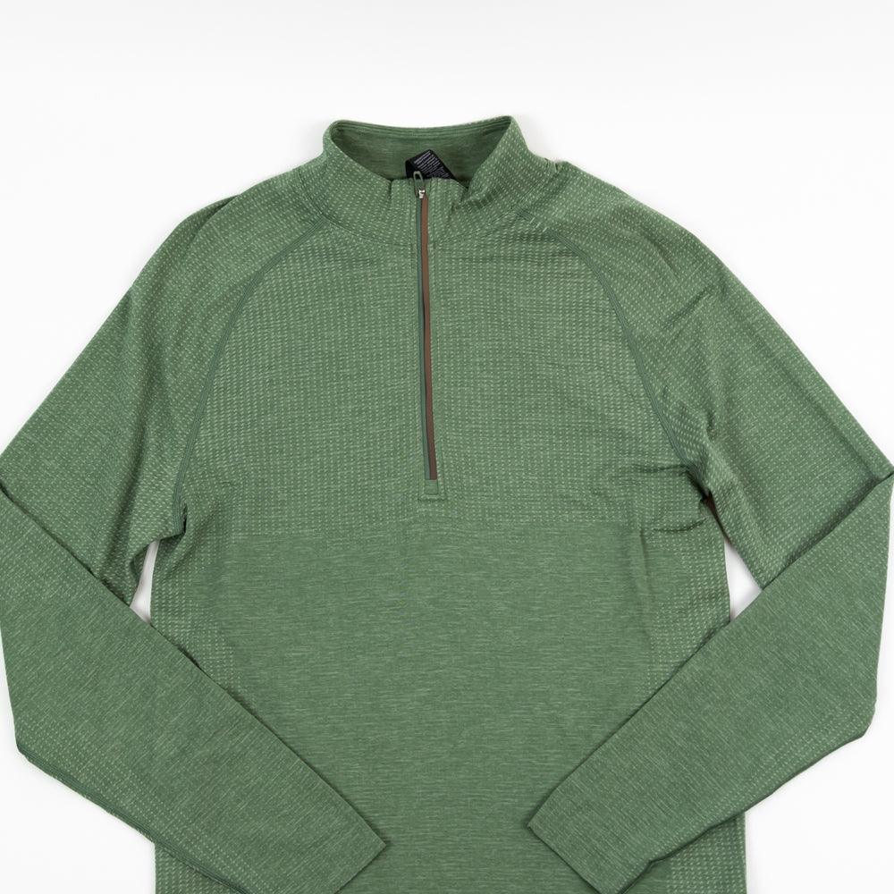 Men's Metal Vent Tech Half Zip | Jade Grey/Grey Eucalyptus