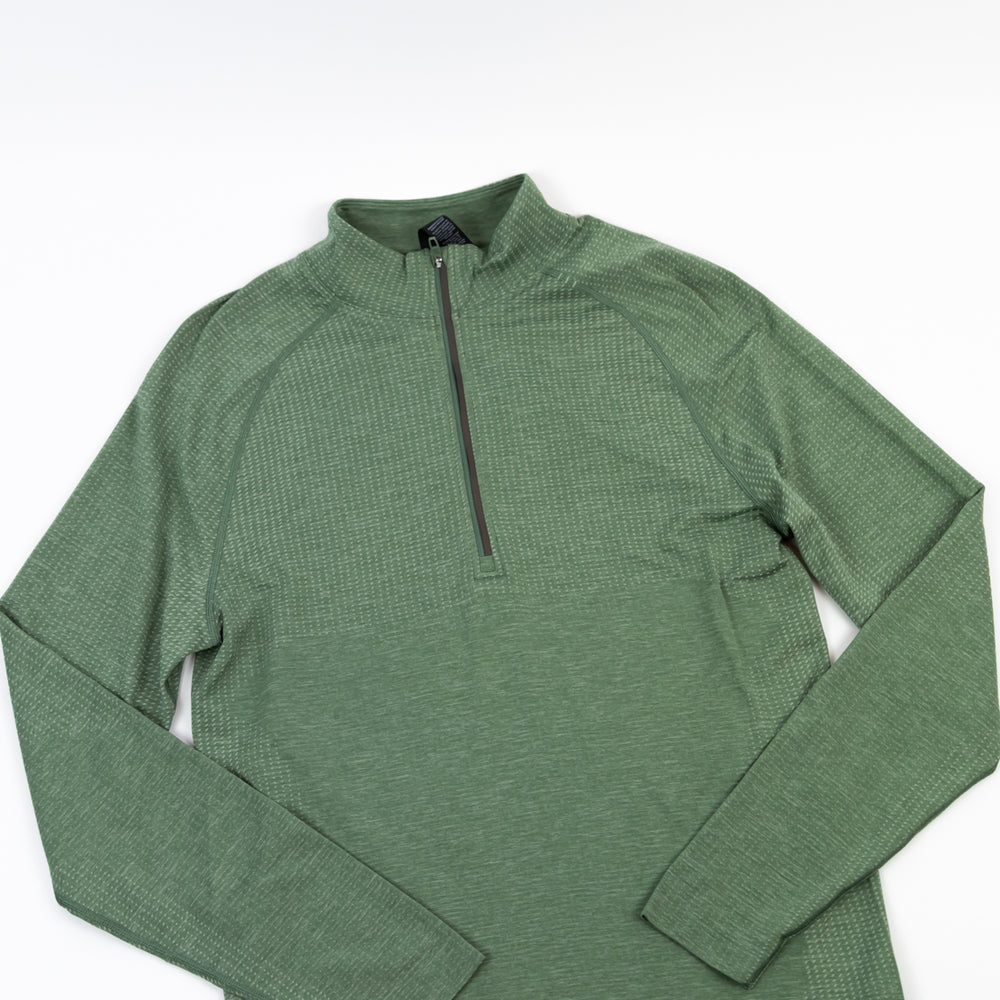 Men's Metal Vent Tech Half Zip | Jade Grey/Grey Eucalyptus