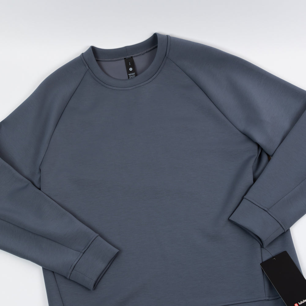 Men's Smooth Spacer Classic-Fit Crew | Grey Oasis