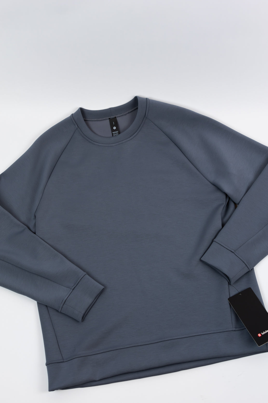 Men's Smooth Spacer Classic-Fit Crew | Grey Oasis