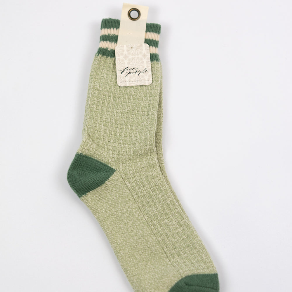 
                      
                        Jackson Cozy Stripe Socks | Sage
                      
                    