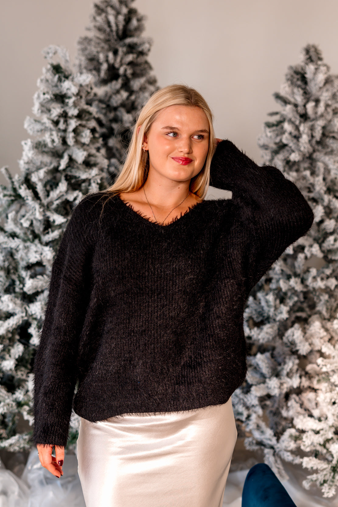 Savannah Chunky Sweater | Black