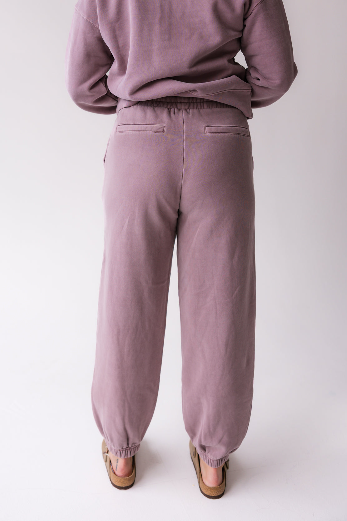 Serenity Fleece Joggers | Dusty Lavender