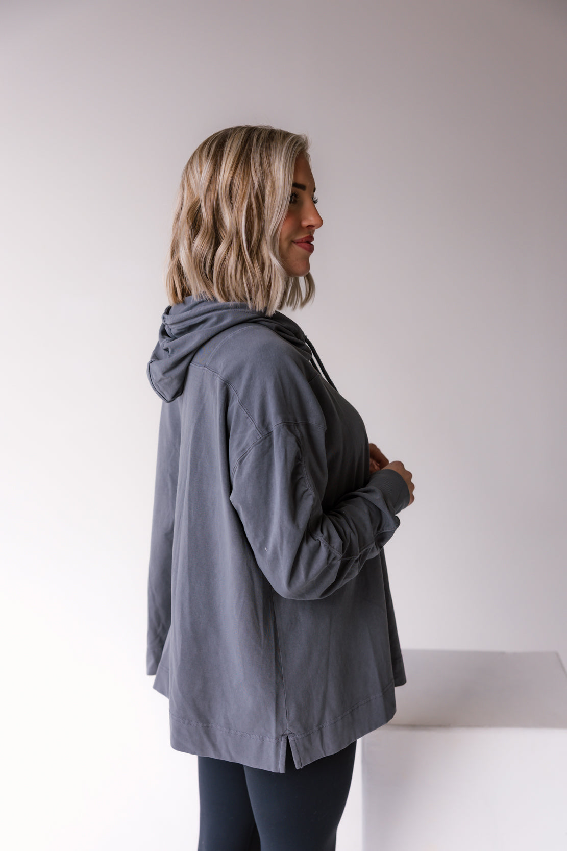 Hot Shot Hooded Layer | Gunmetal