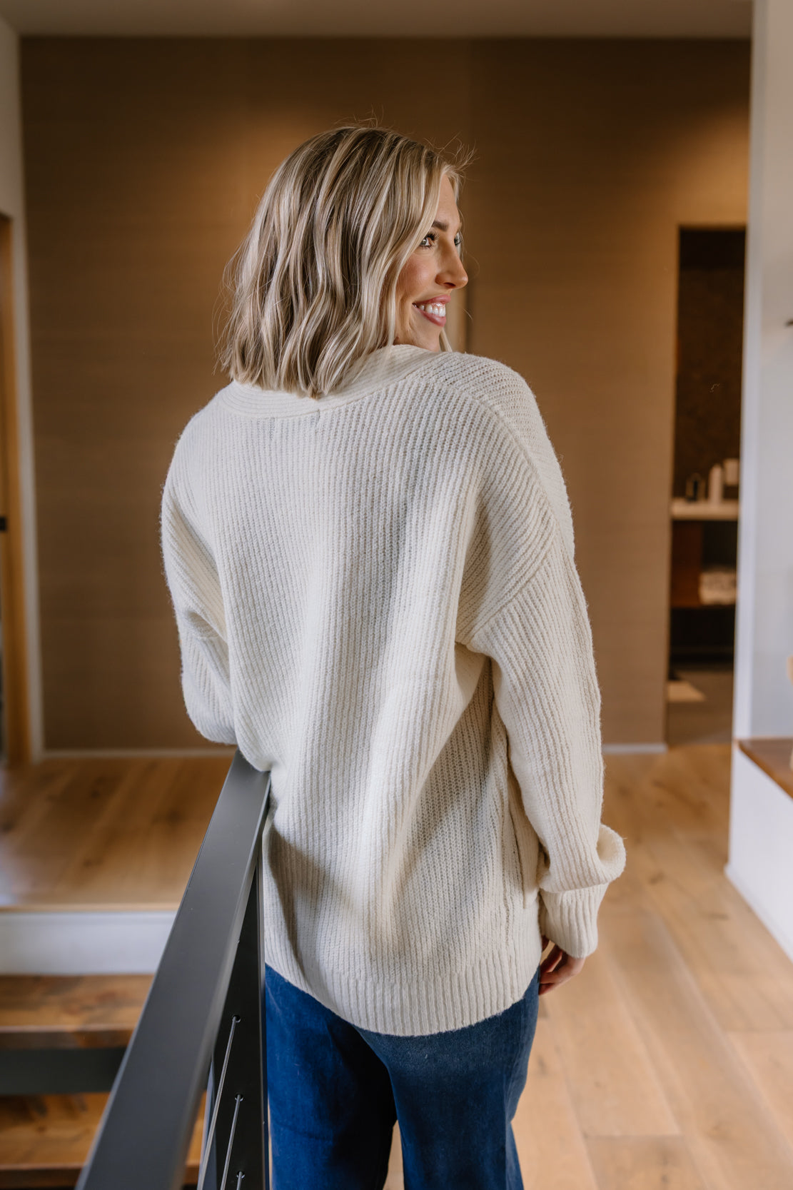 Hilary Oversized Cardigan | Cream