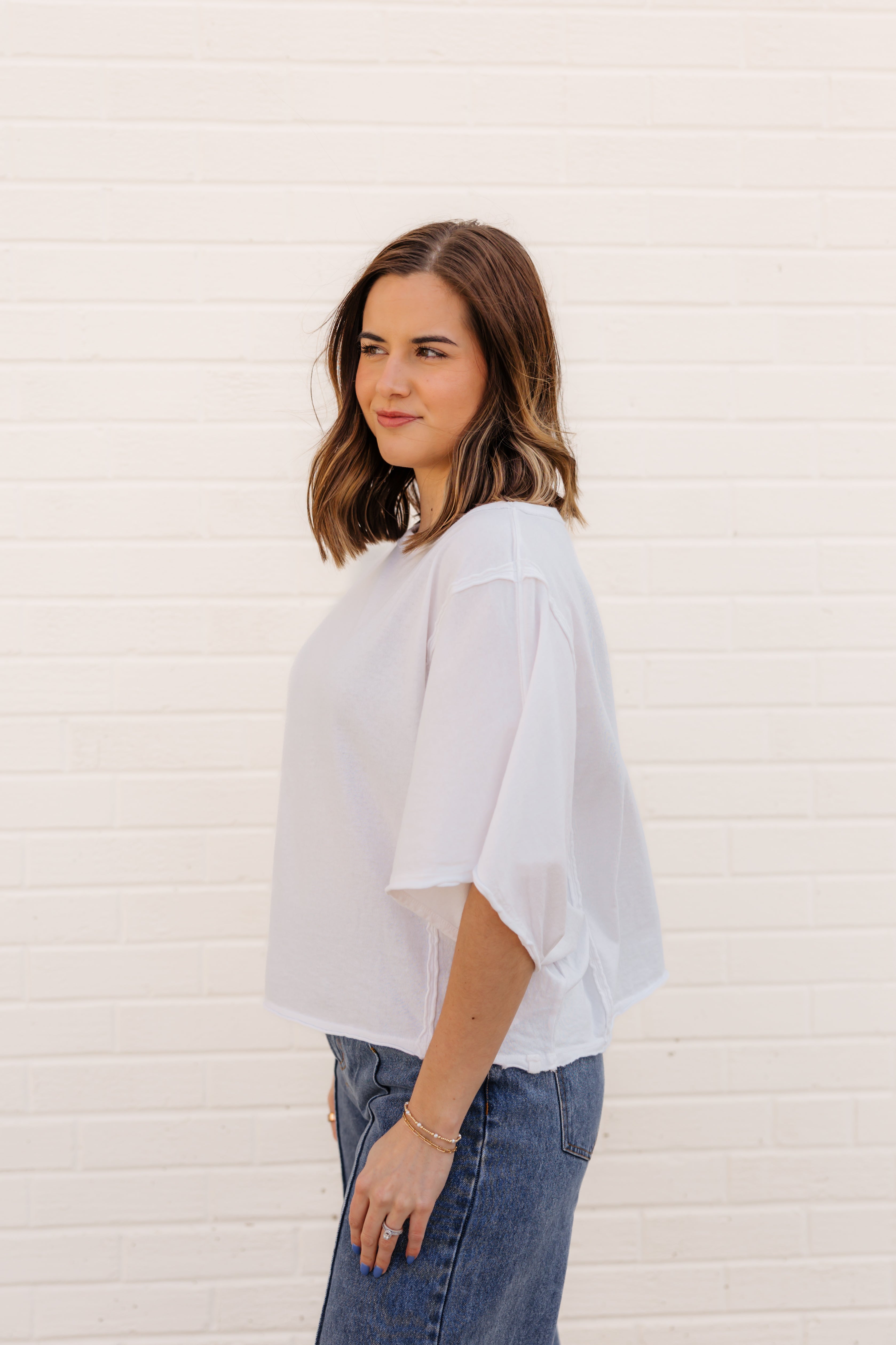 We The Free Next Level Tee | Clean Ivory