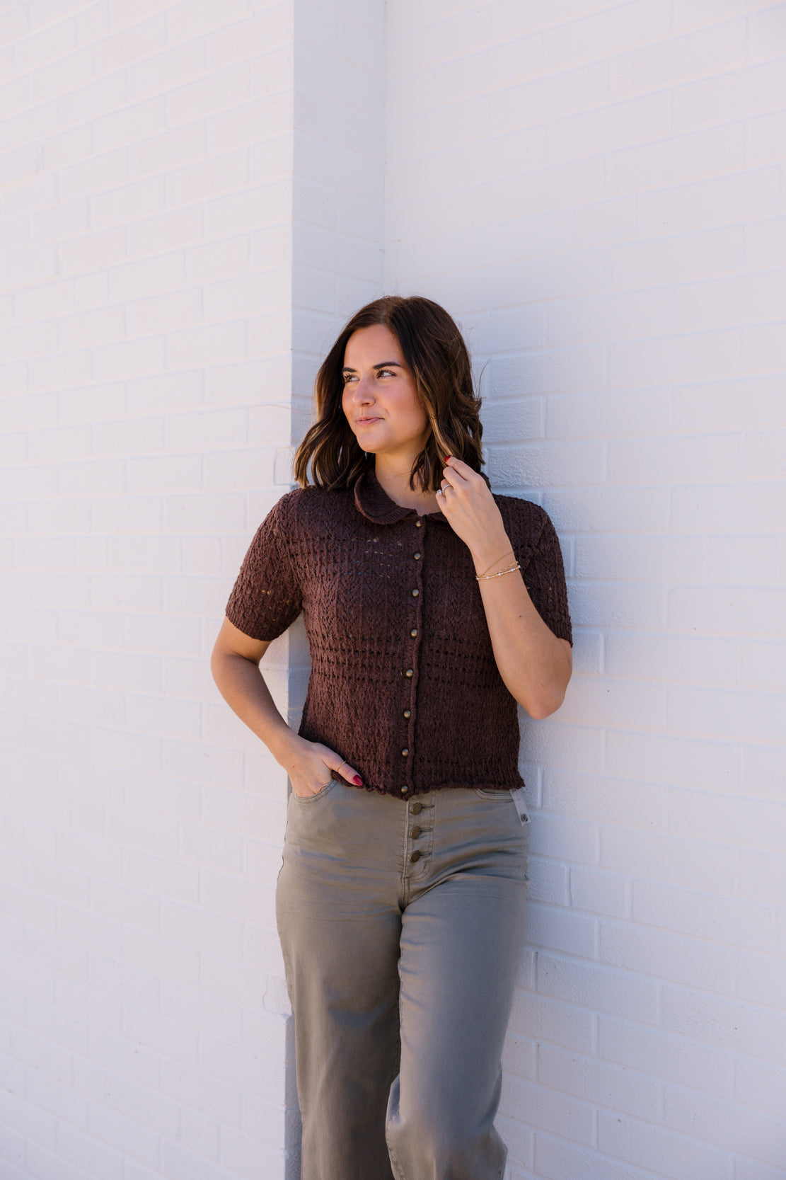 Daylight Cardigan | French Chocolate