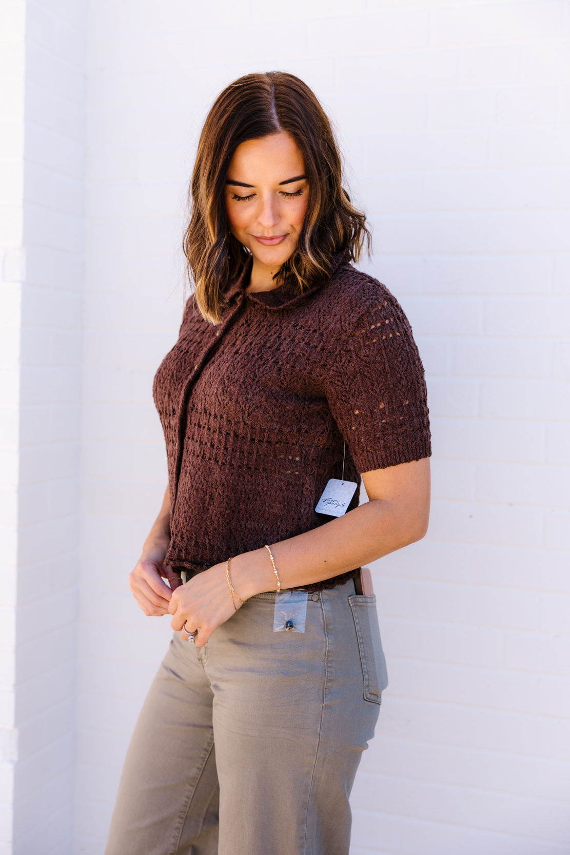 Daylight Cardigan | French Chocolate