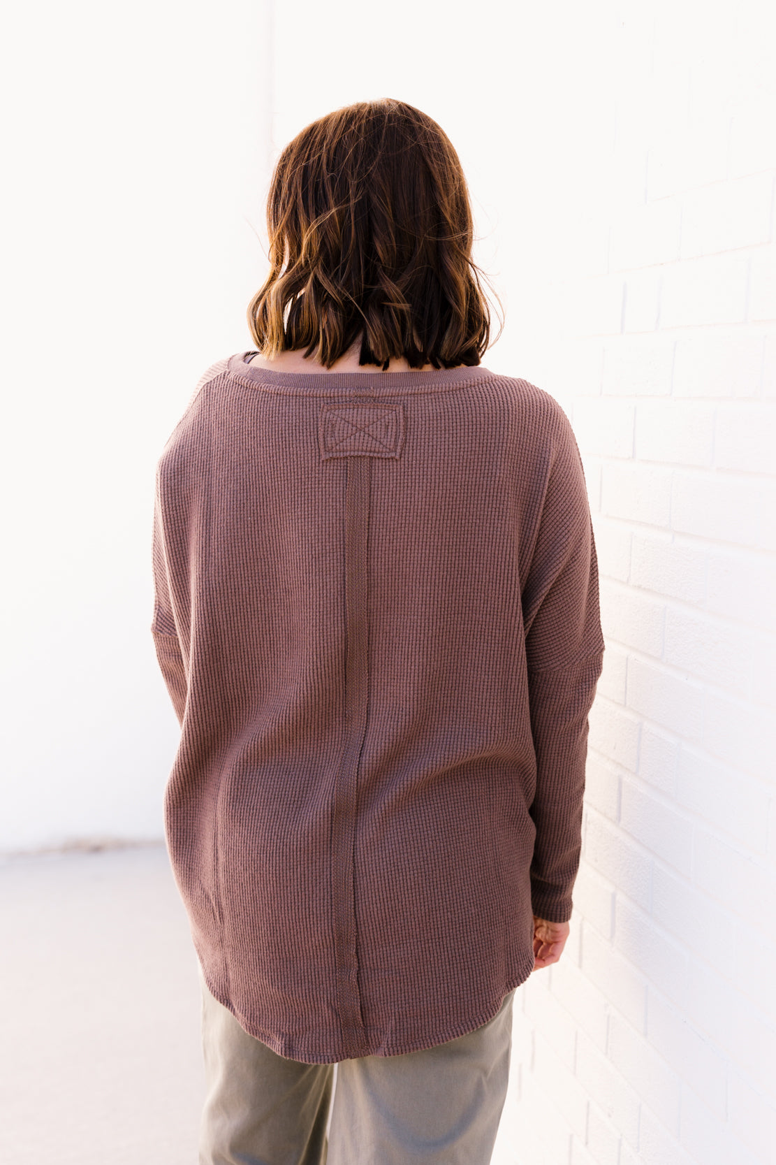 We The Free Latte Blues Solid Thermal | Leafless Tree