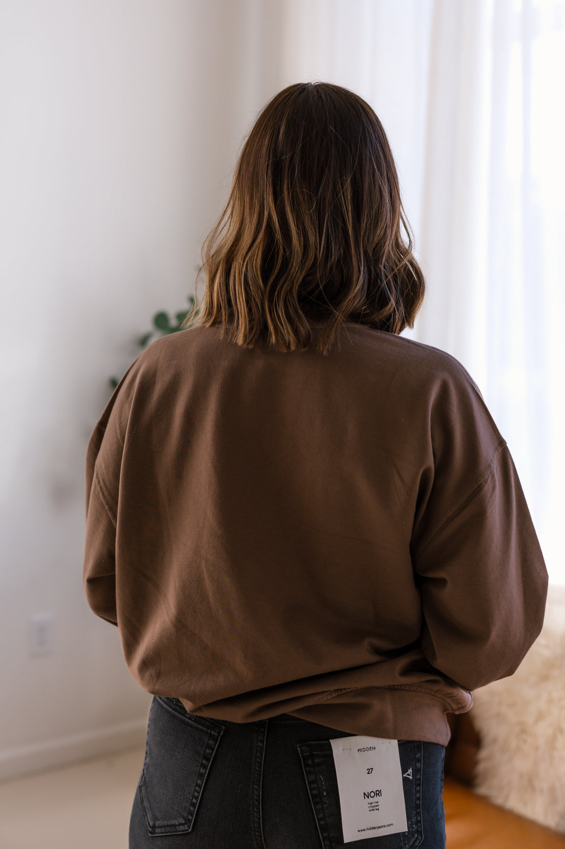 1987 Graphic Crewneck | Brown