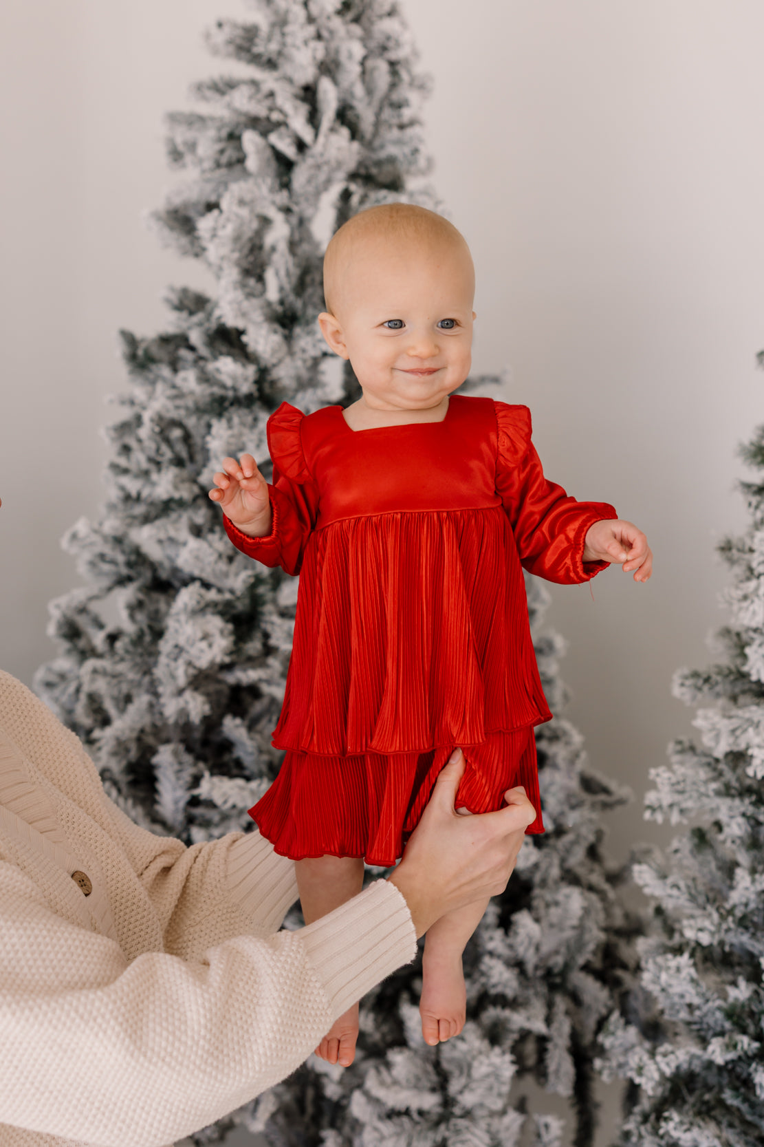Merry'n Bright Dress | Red