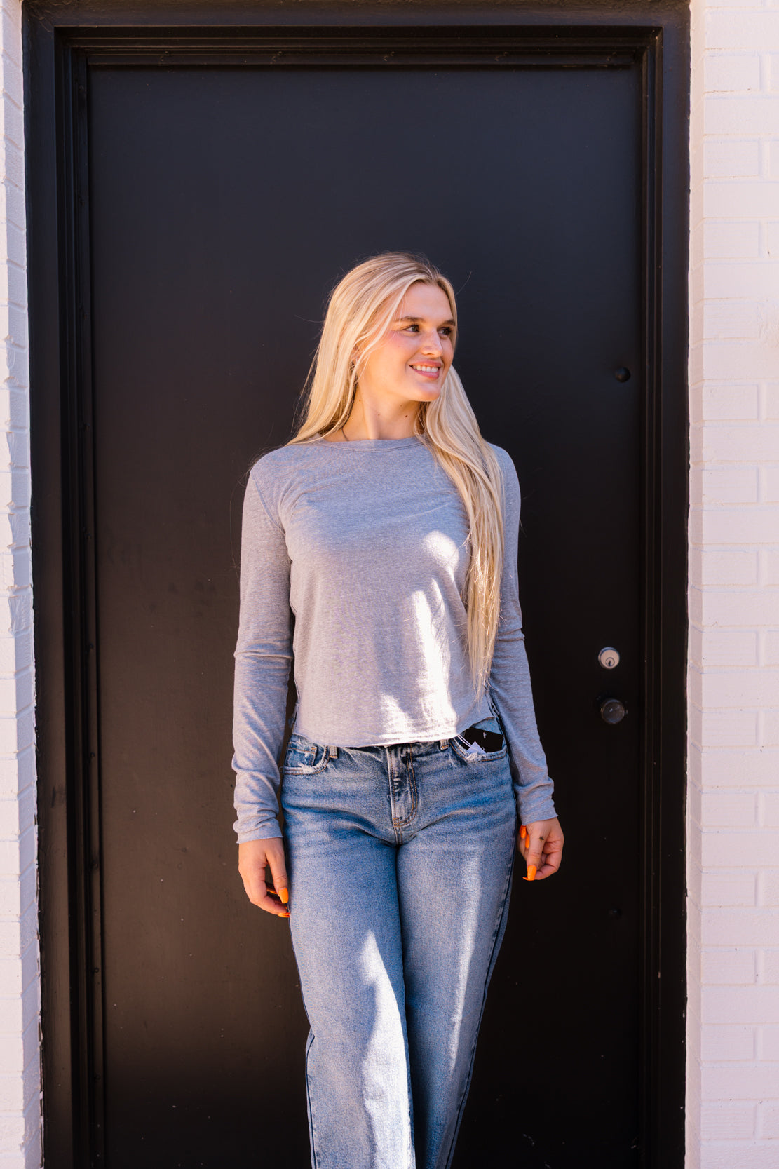 We The Free Nova Long Sleeve Tee | Greyhound