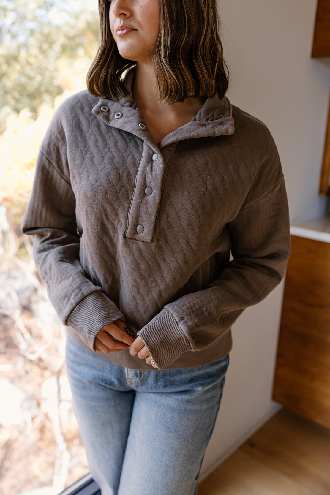 Kyra Pullover | Plum