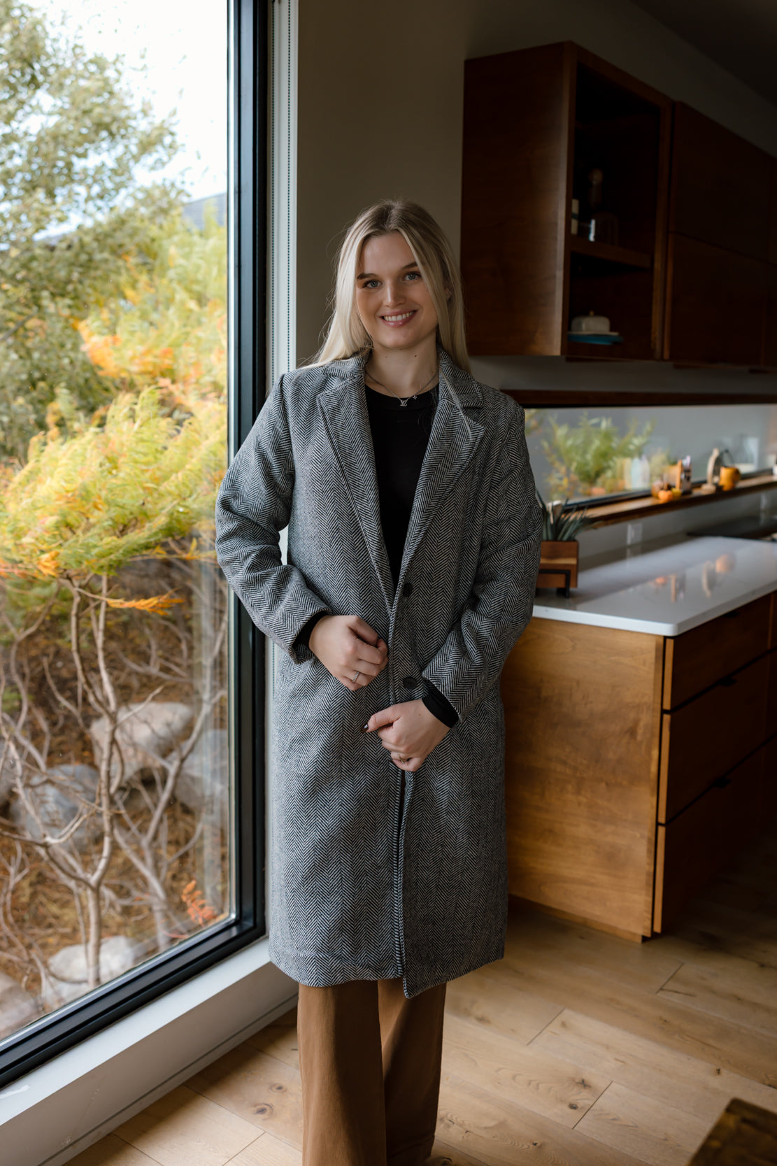 Catalina Coat | Charcoal Melange