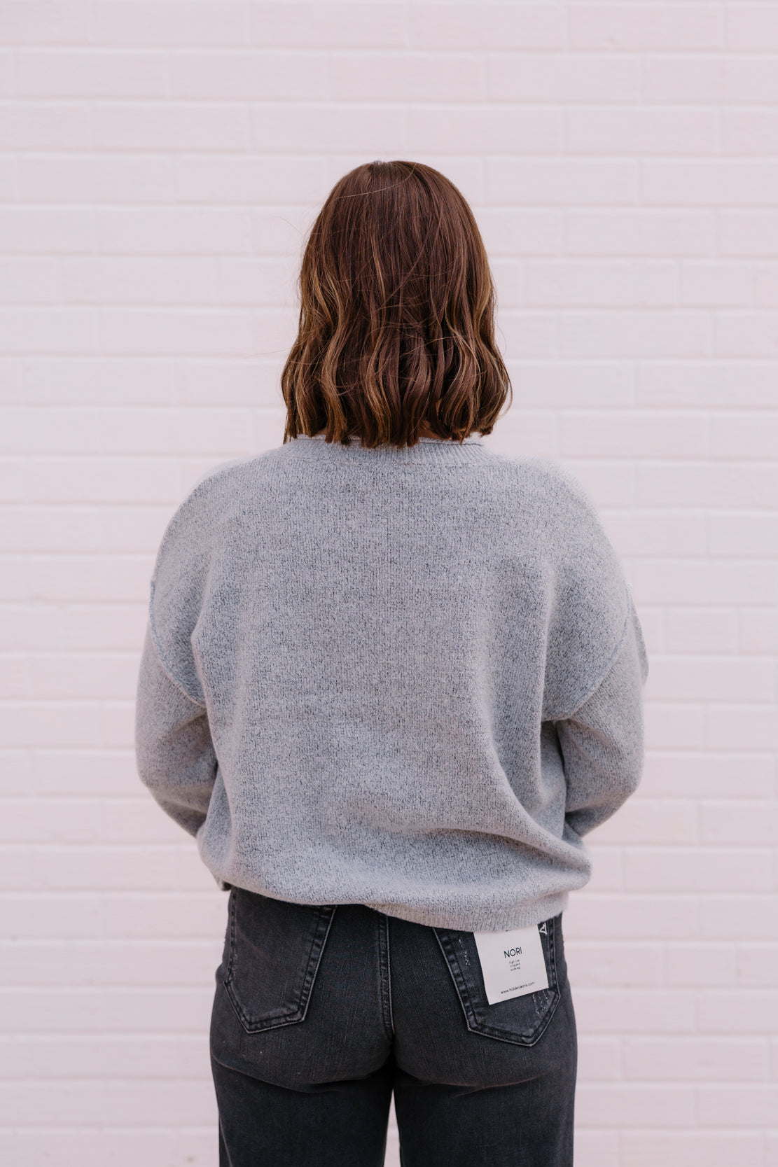 Saige Knit Cardigan | Heather Grey