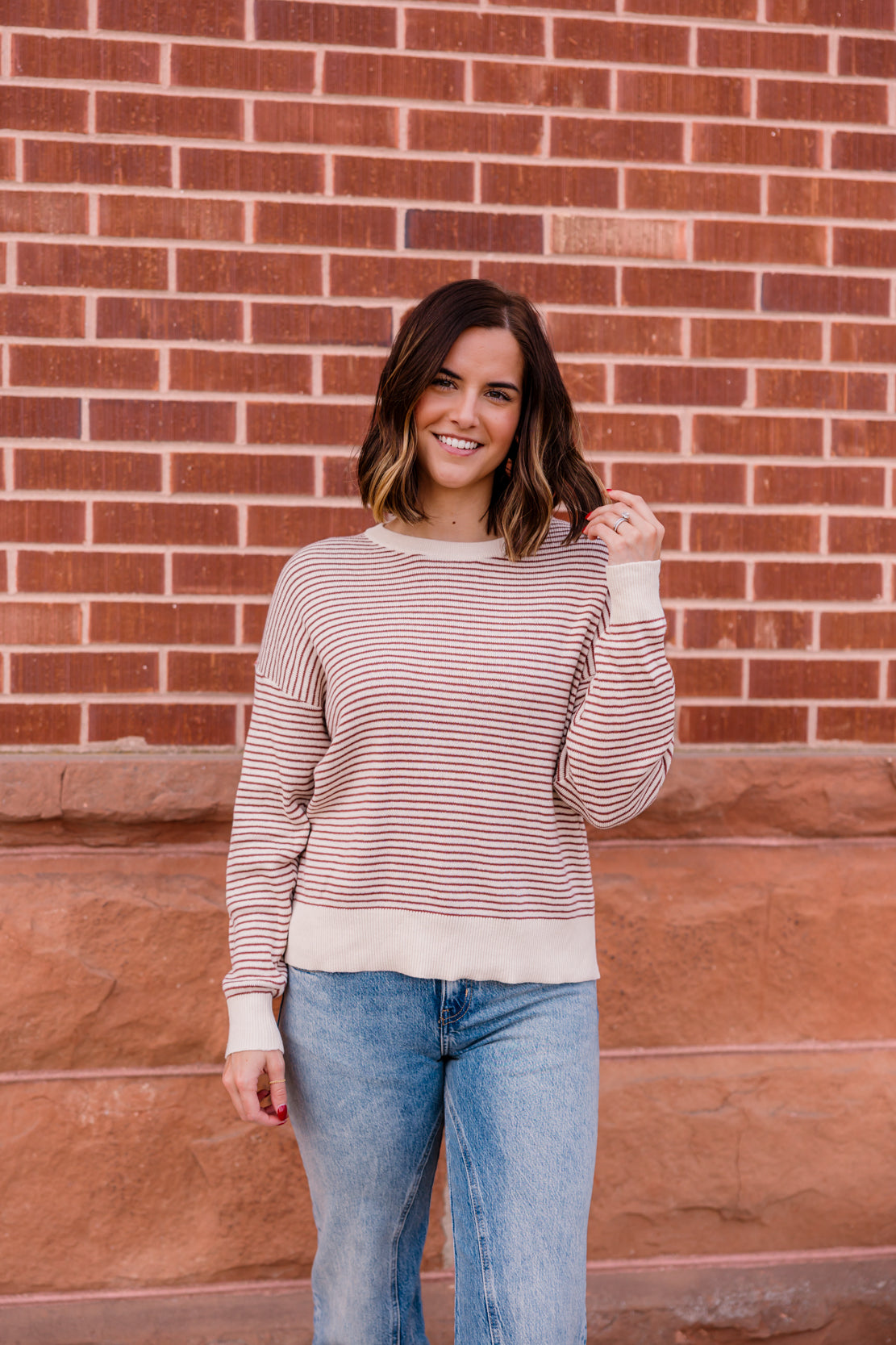 Tammy Striped Sweater | Sienna