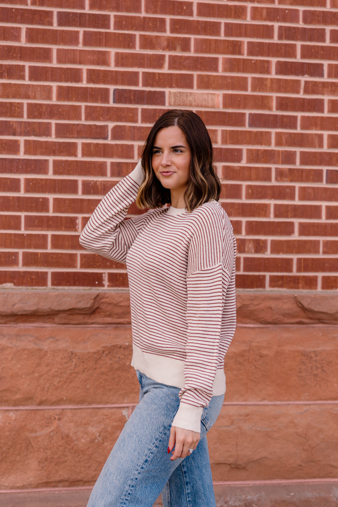 Tammy Striped Sweater | Sienna