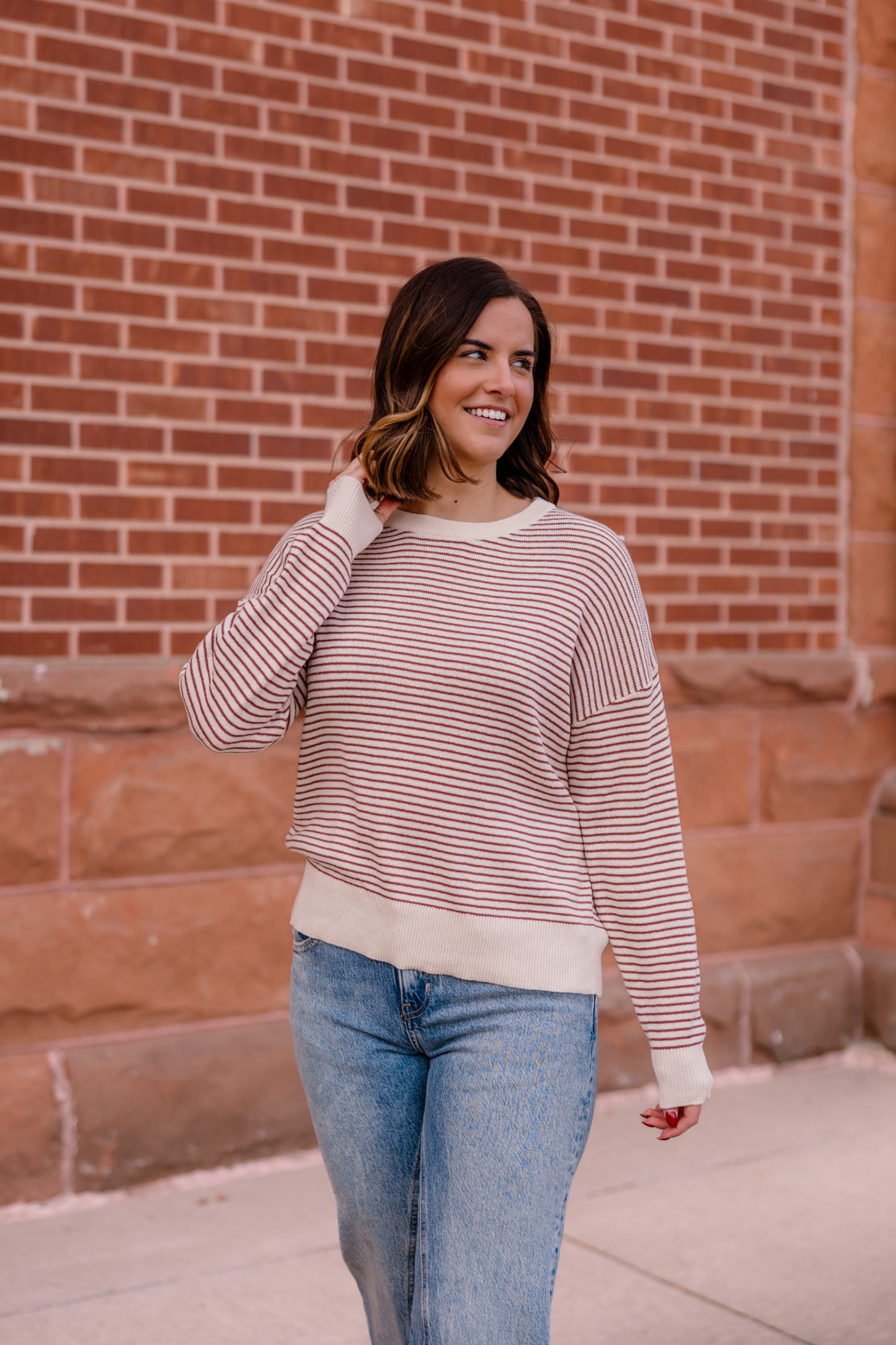 Tammy Striped Sweater | Sienna