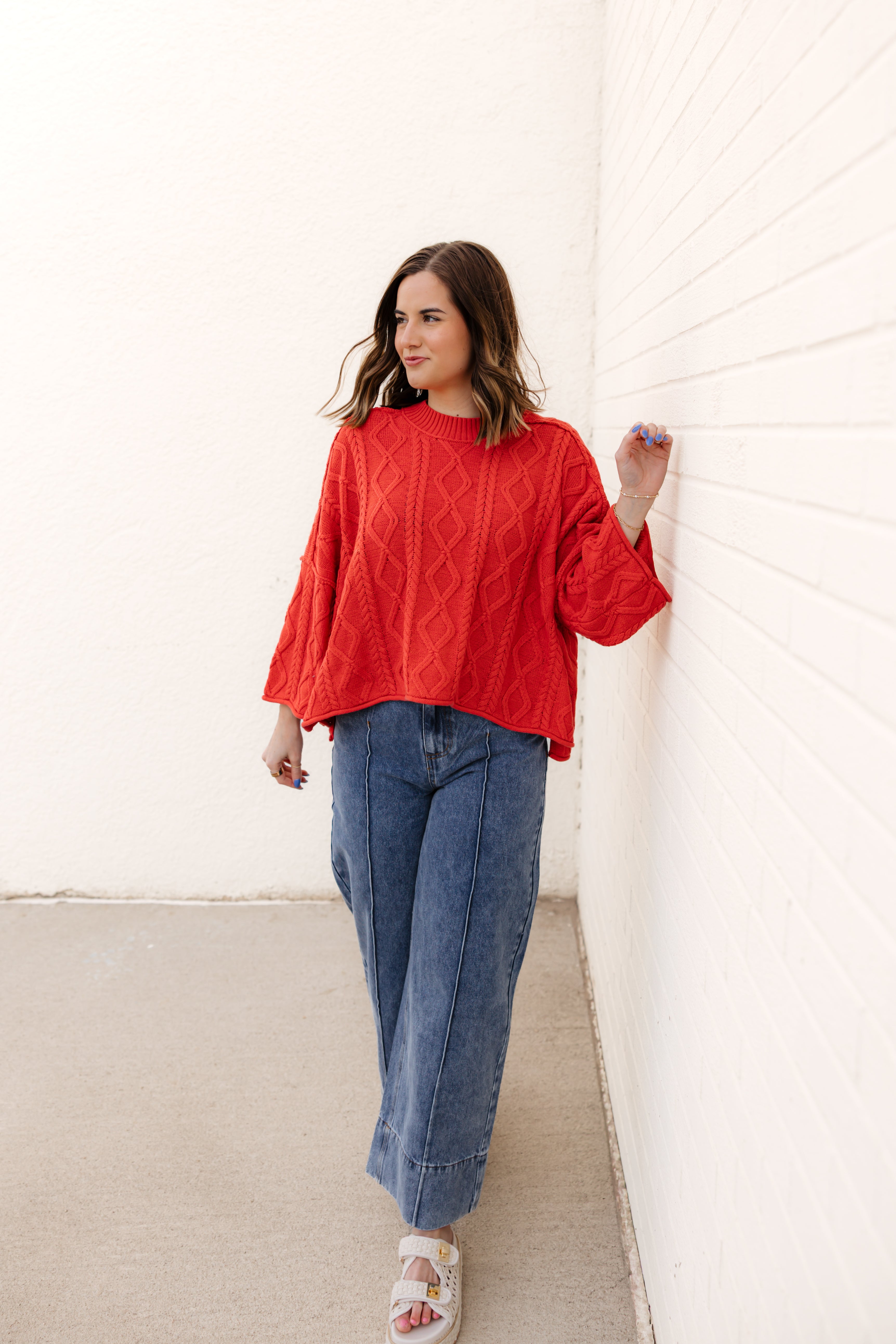 Lennox Wide Leg Pant | Denim