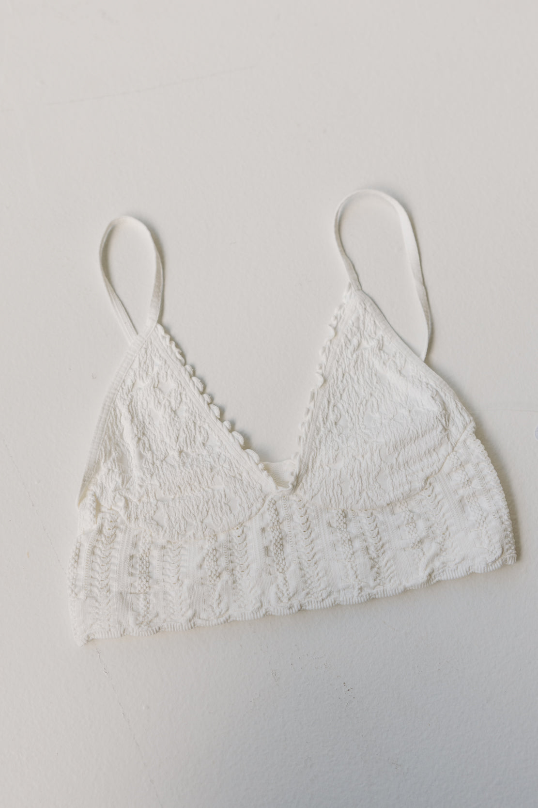 Heirloom Seamless Bralette | Ivory