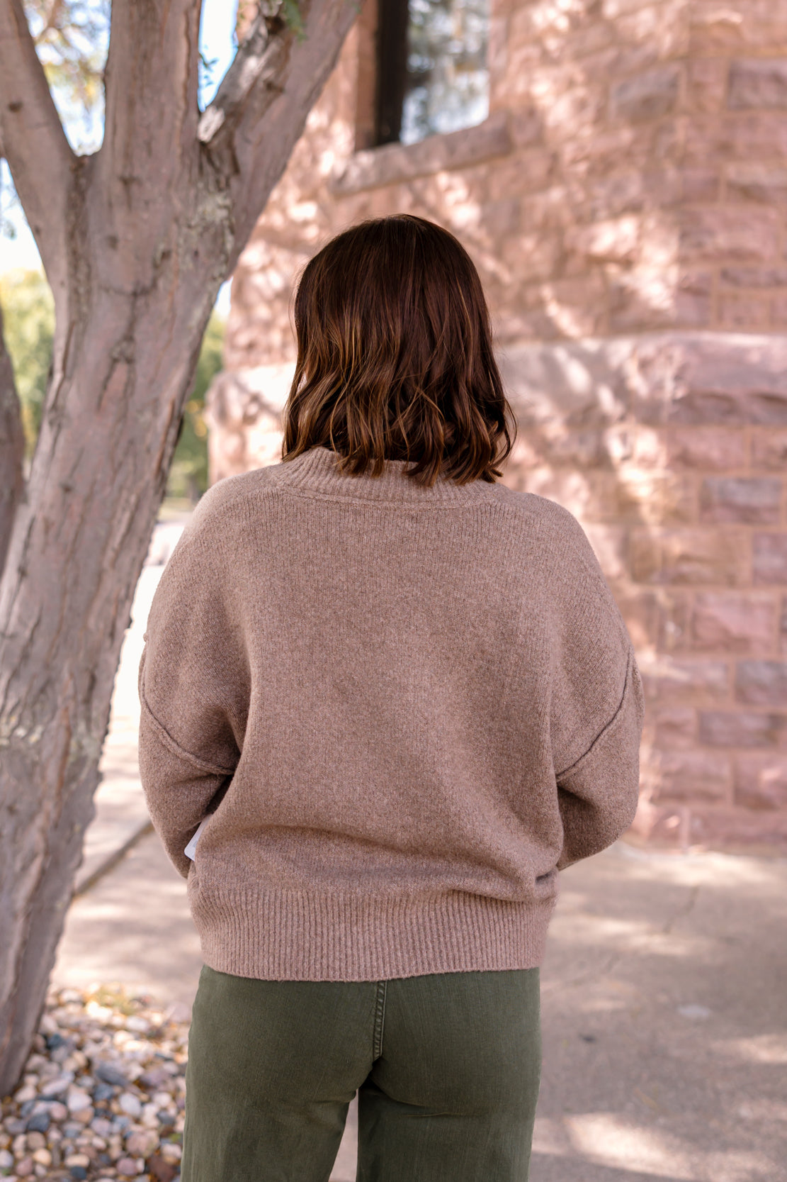 Cool Of The Night Cardi | Mocha Melange