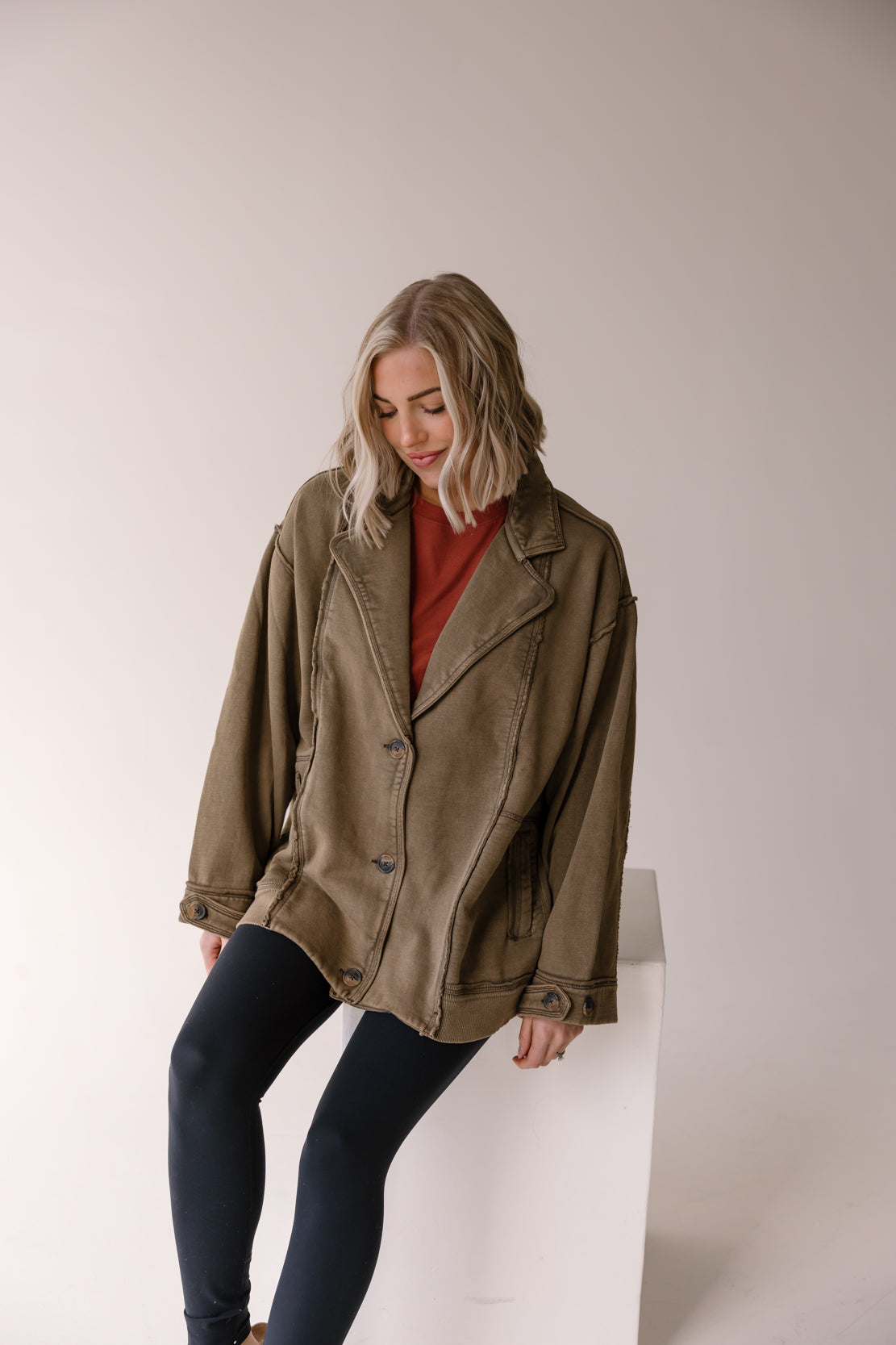 We The Free Home Office Cardi | Officer Brown