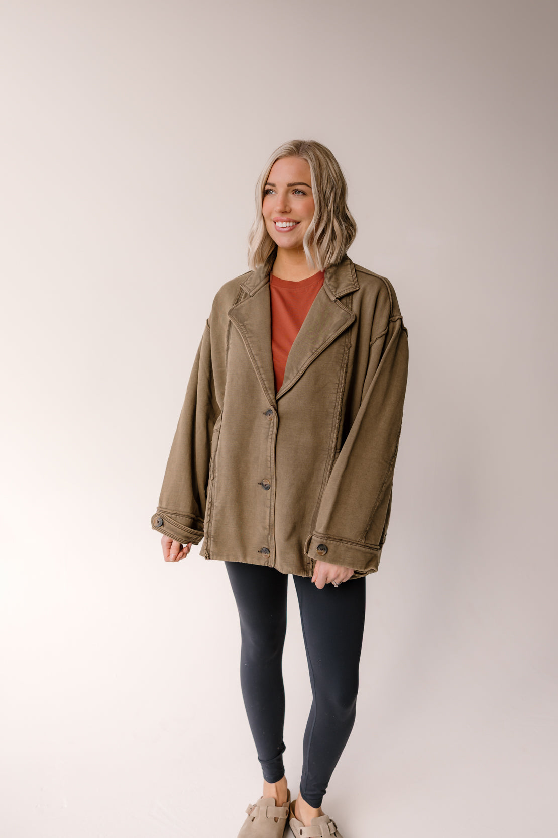 We The Free Home Office Cardi | Officer Brown