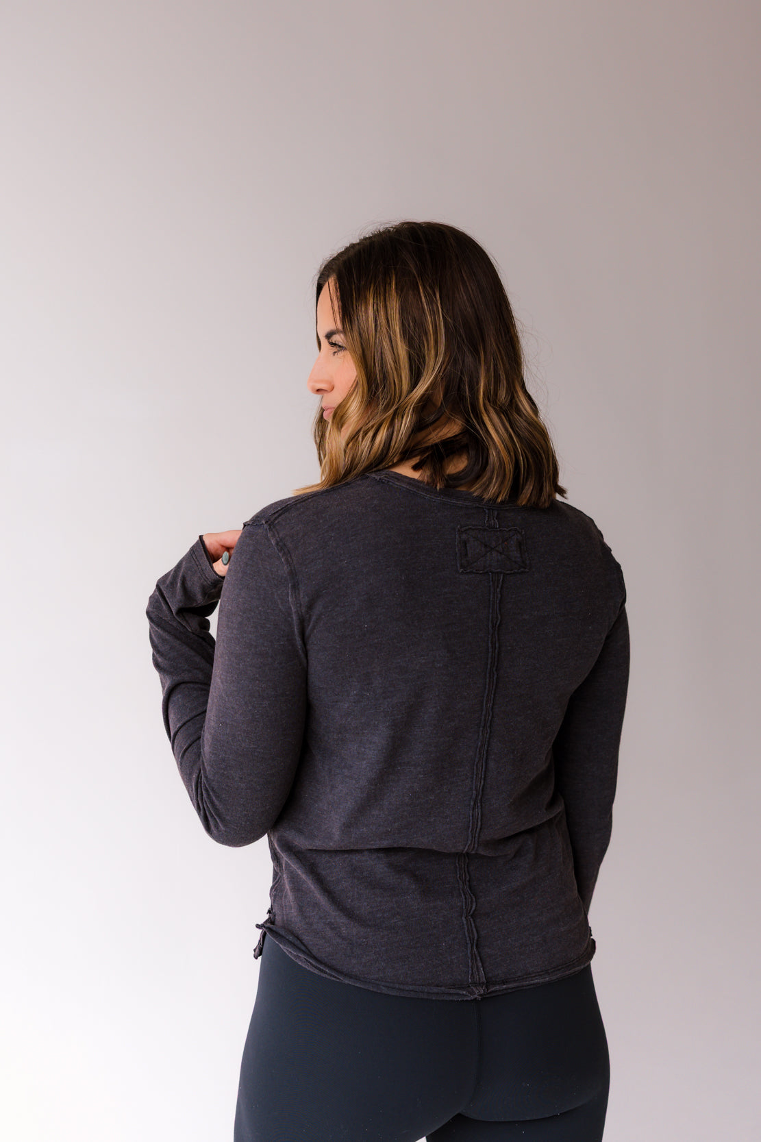 We The Free Nova Long Sleeve Tee | Black