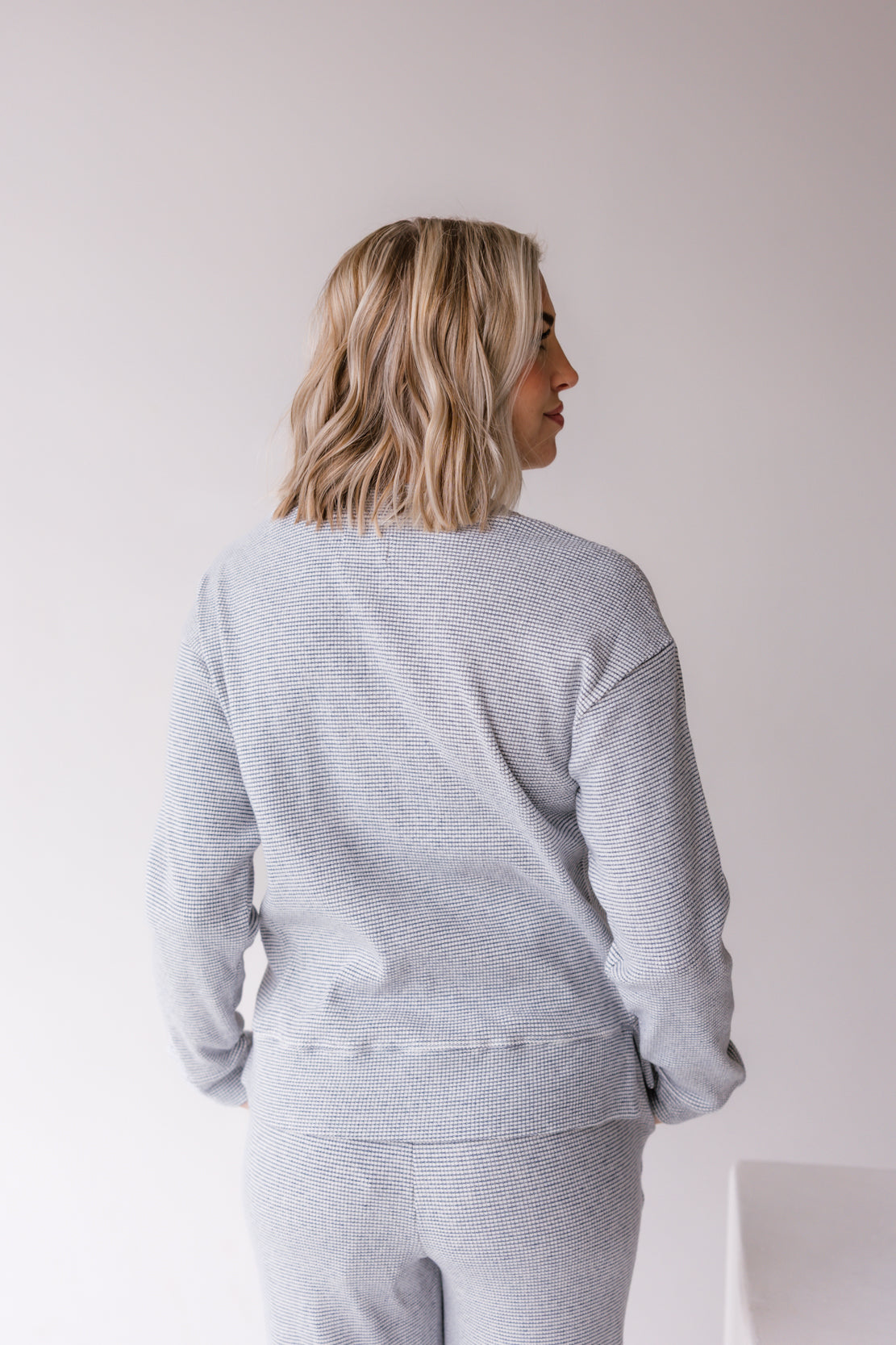 Blaine Top | Cloud Charcoal