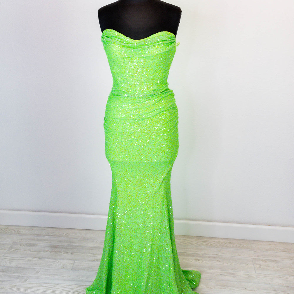 Prom Dress 32092 | Neon Green