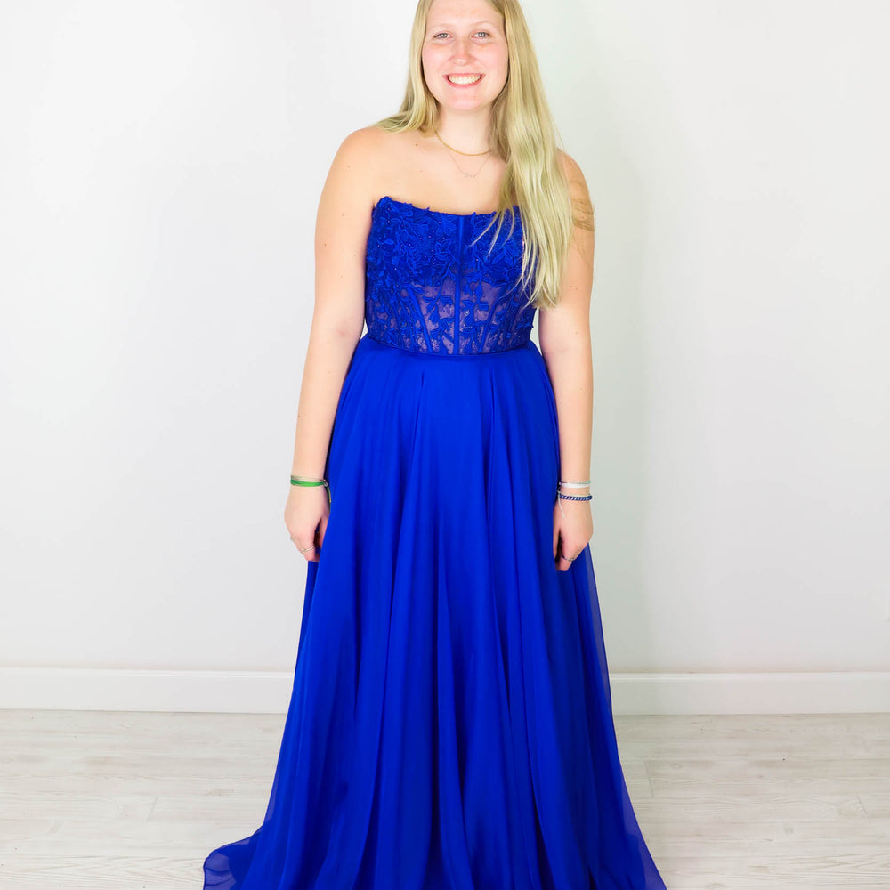 Prom Dress 56088 | Royal