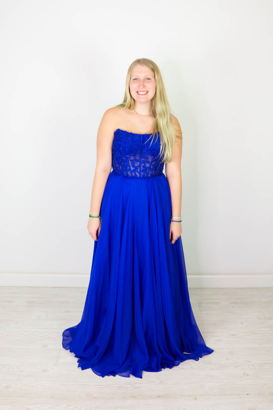 Prom Dress 56088 | Royal