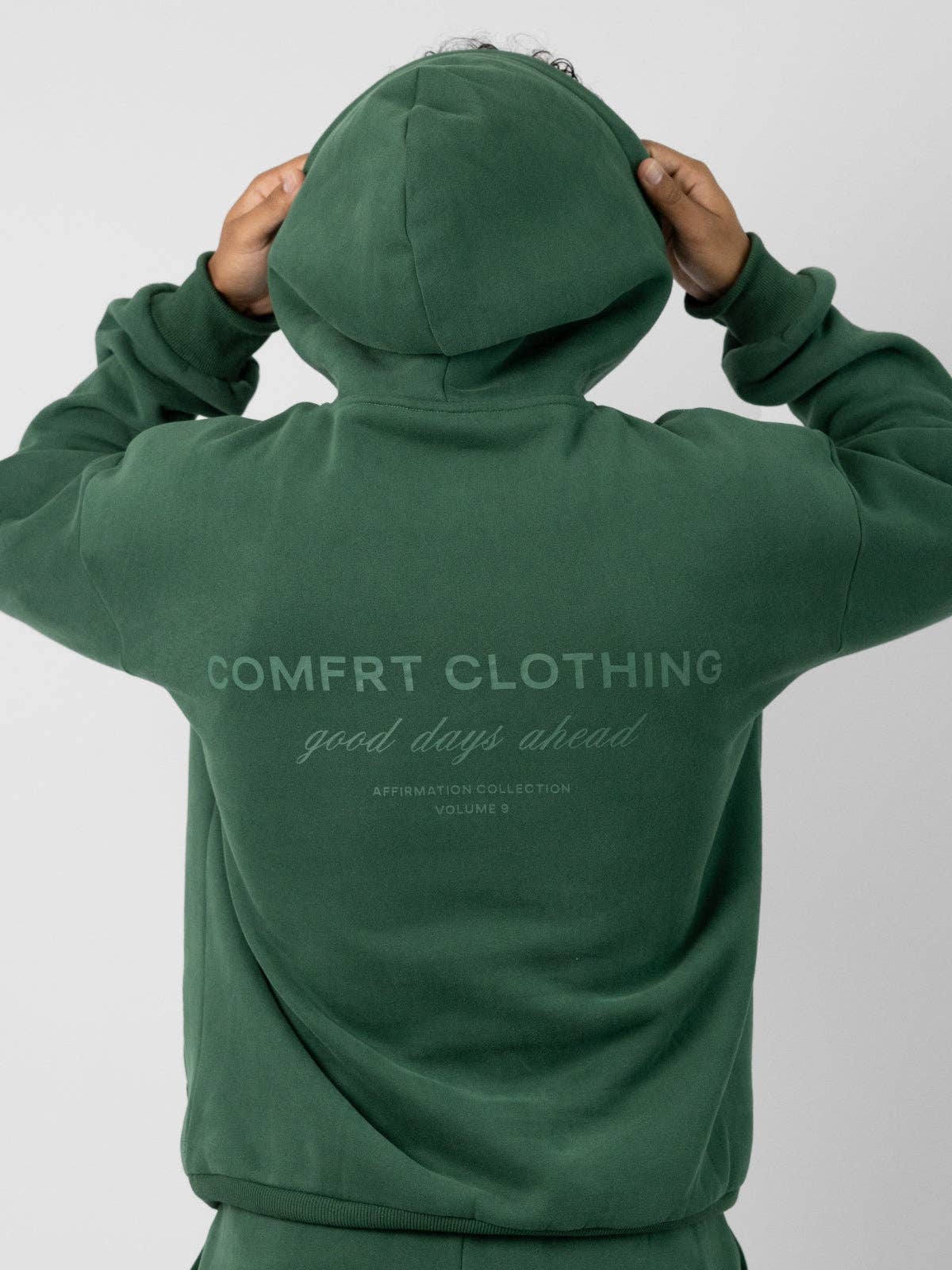 Comfrt Affirmation Hoodie Mega | Hunter
