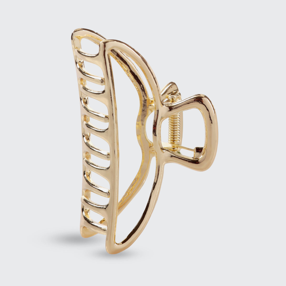 Open Shape Claw Clip | Gold