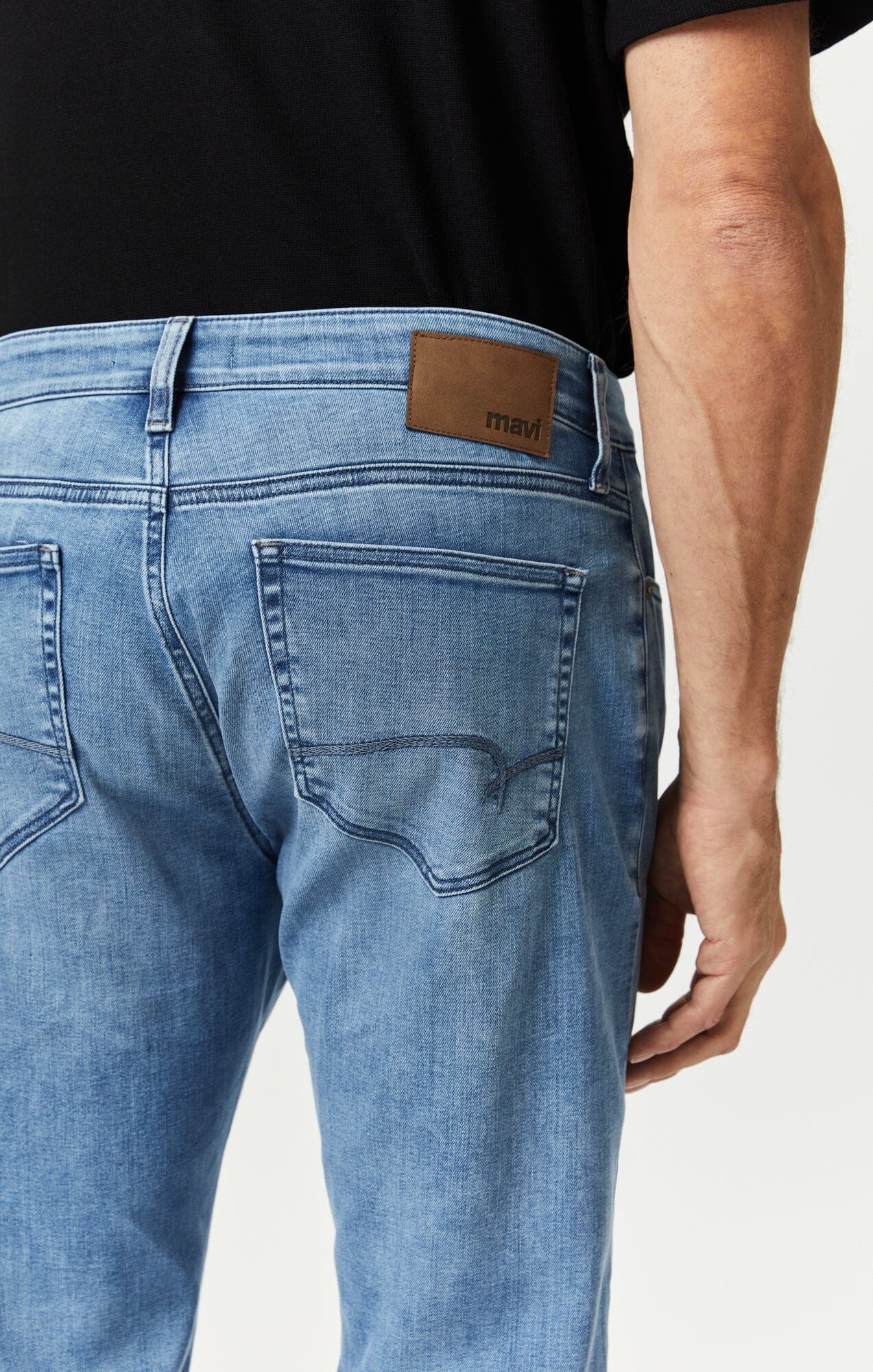Zach Straight Leg Jean | Light Tonal Brushed Supermove