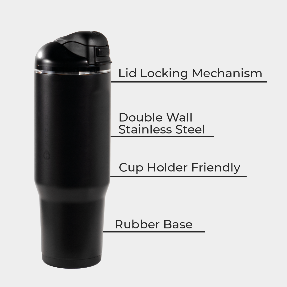 HydroJug 32 oz Ease2o | Black