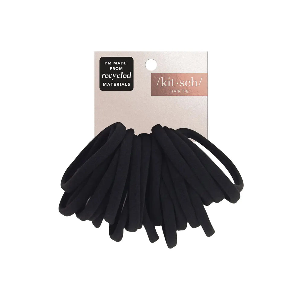 Eco-Friendly Nylon Elastics 20pc Set | Black