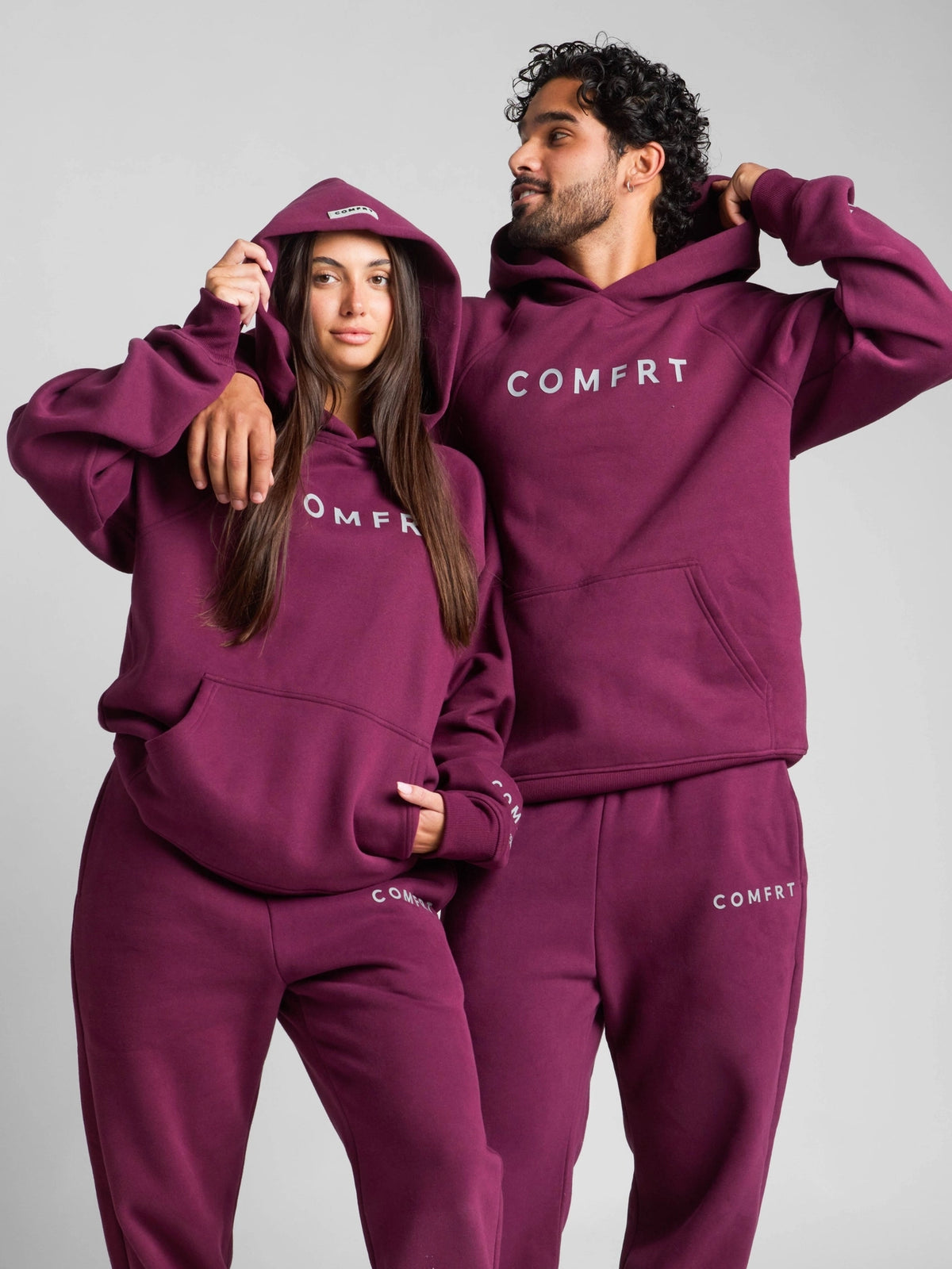 Comfrt Tranquil Hoodie | Plum