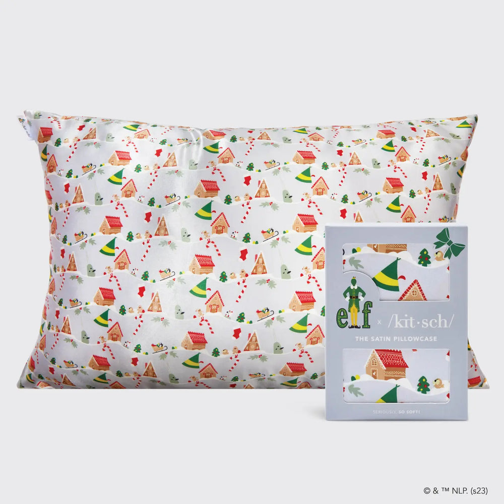 Kitsch x Elf Satin Pillowcase | Periwinkle