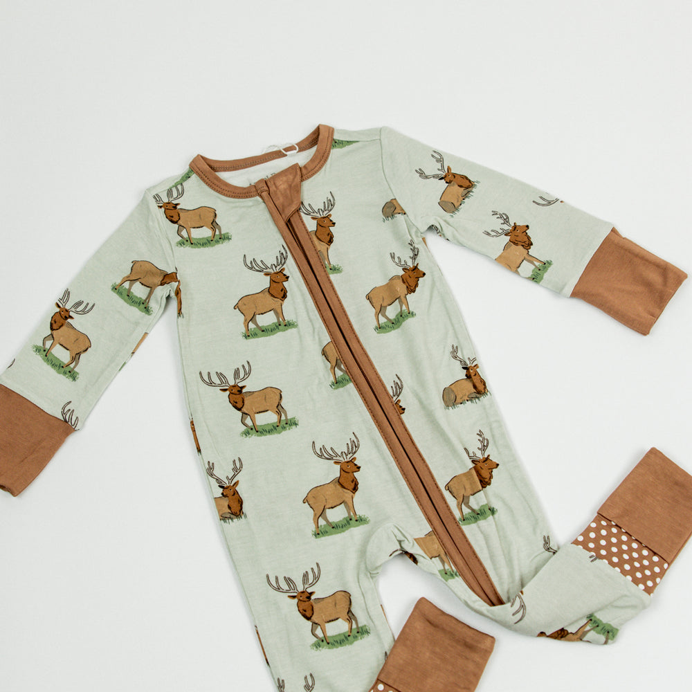 
                      
                        Angel Dear 2 Way Zipper Romper | Elk
                      
                    