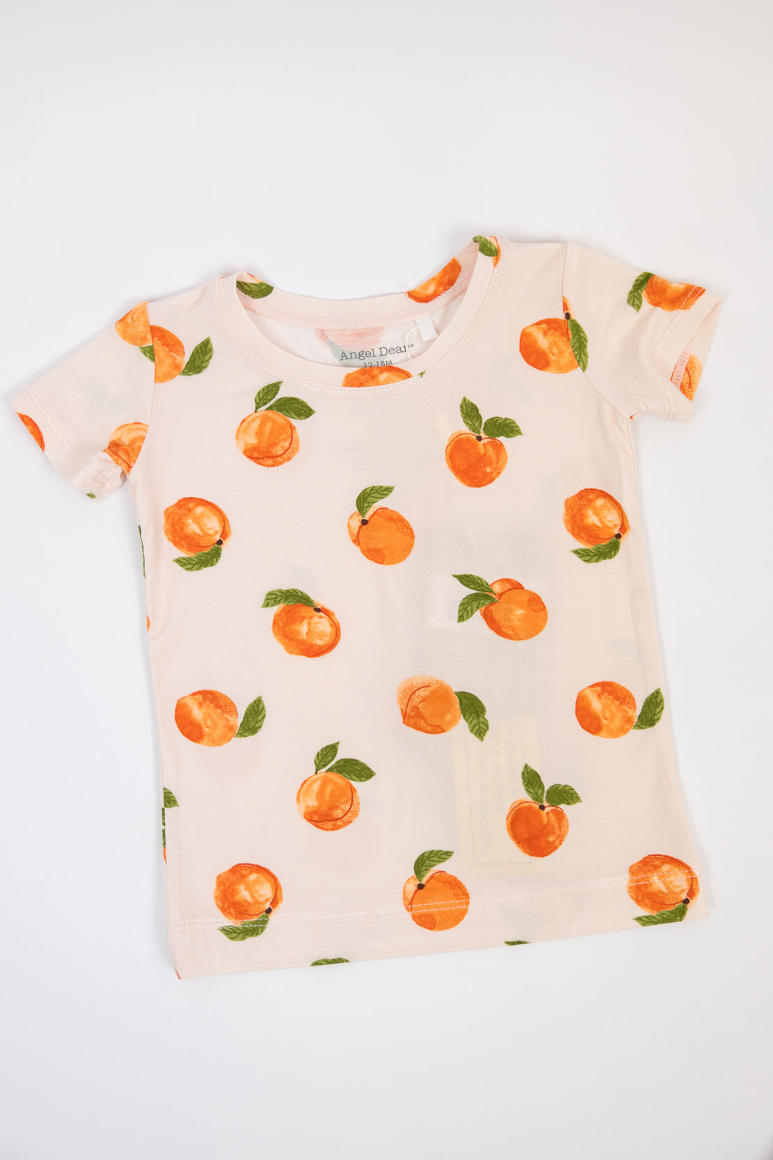 Angel Dear Loungewear Short Set | Watercolor Peaches
