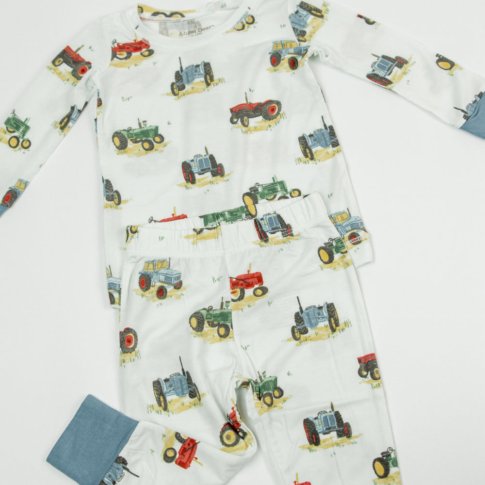 Angel Dear L/S Loungewear Set | Vintage Tractors