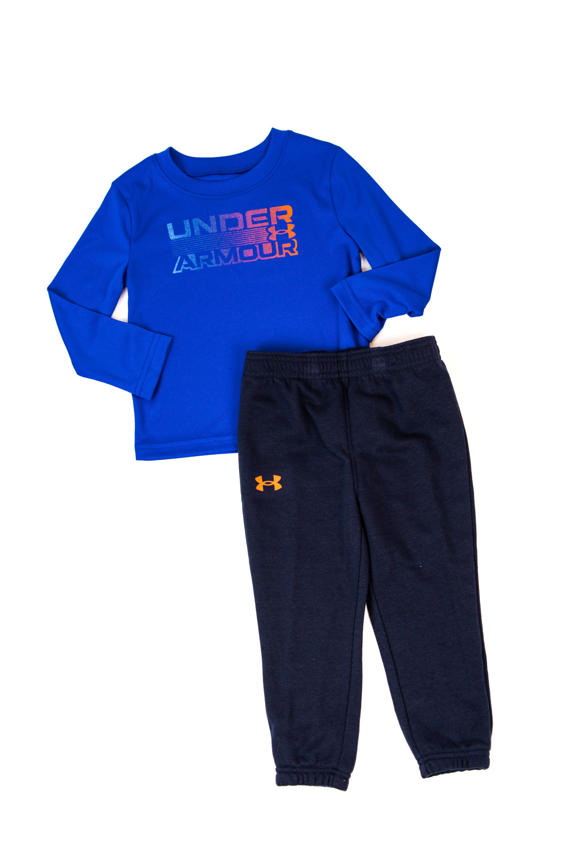 Under Armour Fade Logo Jogger Set  |Team Royal