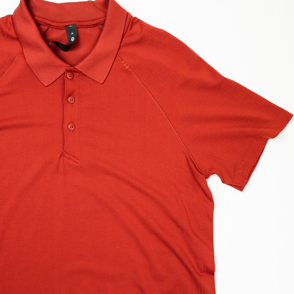 Men's Metal Vent Tech Polo Shirt | Sport Red