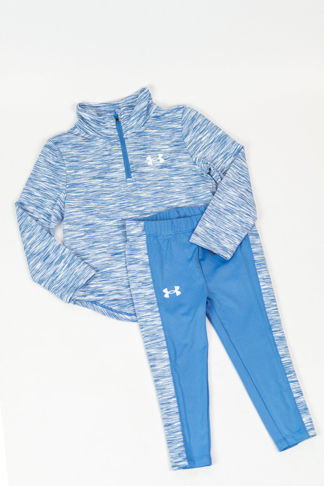 Under Armour 1/4 Zip & Leggings Set | Horizon Blue